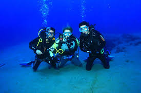 diving
